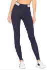 LNDR Women's Navy Marvel High Rise Leggings #AL721 NWT