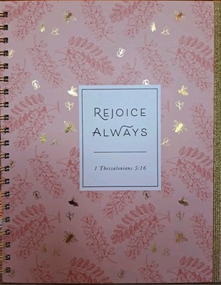 ''Rejoice Always''- 1st Thessalonians 5:16 Notebook Journal- ''Honeybee''- BRAND NEW