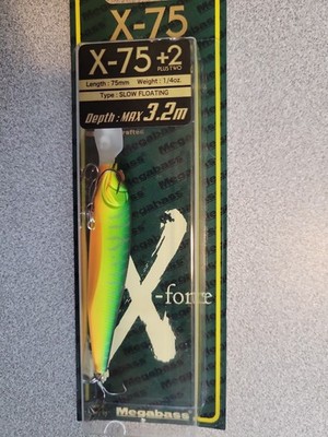 Megabass X-75 X-nanahan +2 Mat Tiger Jdm Import USA Seller
