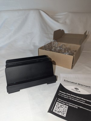 Vertikaler Laptop Ständer Macbook Notebooke Tablet iPad Halter Aufbewahrung Dock 2 Steckplätze
