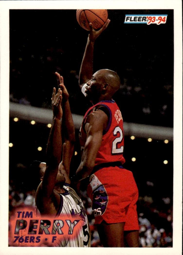 Tim Perry trading card