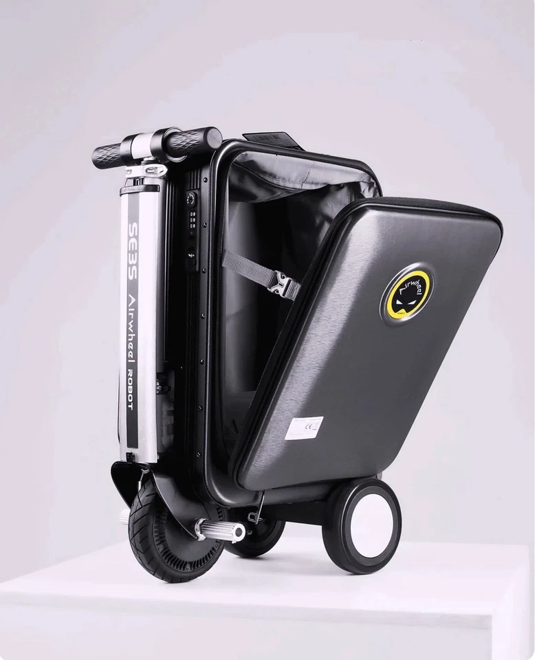 Mini maleta de montar inteligente eléctrica Airwheel SE3S 20 pulgadas - negra (SE3S-001) Foto 3 de 4