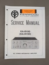 Kenwood KA-8100 (KA-8150) DC Stereo Integrated Amplifier D-1242
