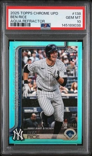Ben Rice 2025 Topps Chrome Ben Rice #131 Refractor
