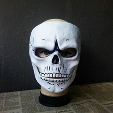 UK Skull Mask White Day Of The Dead Spectre James Fancy Costume Bond Halloween