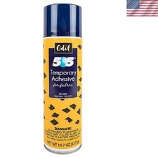 Odorless  Repositionable Fabric Adhesive Spray   14.7 Oz for Sewing  Quilting