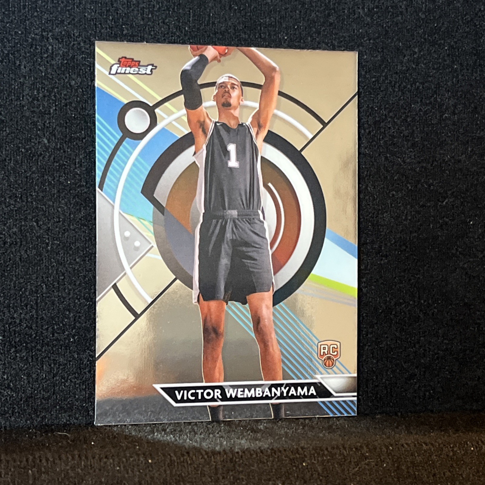 2023-24 Topps Finest #76 Victor Wembanyama, San Antonio Spurs RC