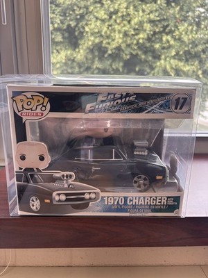 Funko Big Pop Rides #17 Fast & Furious 1970 Charger Dom Toretto w/Pop Protector 