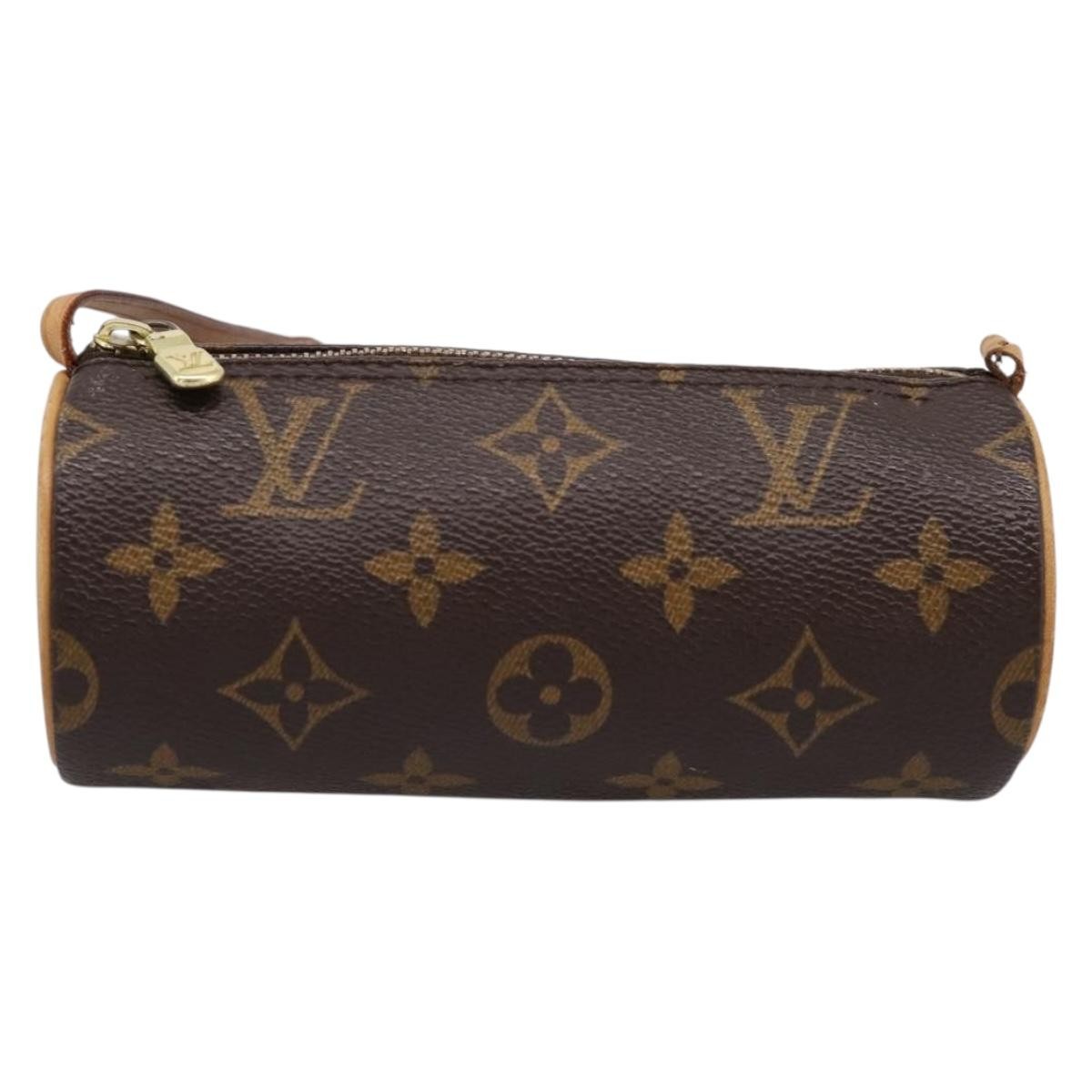 LOUIS VUITTON Monogram Papillon Pouch LV Auth BA15340 — image 13