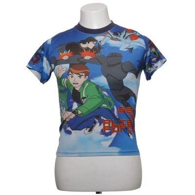 Cartoon Network, T-shirt, Größe: XL, Blau/Mehrfarbig, Print, Herren #0YK