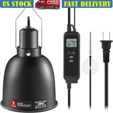 Reptile Light Fixture Dimming Thermostat Timer Heating Control 100W UVA UVB New