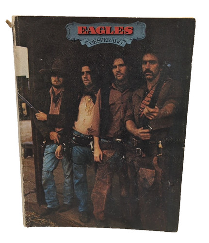 Desperado Sheet Music Song Book Eagles Piano Guitar Vocals 70s Rock & Roll   M17