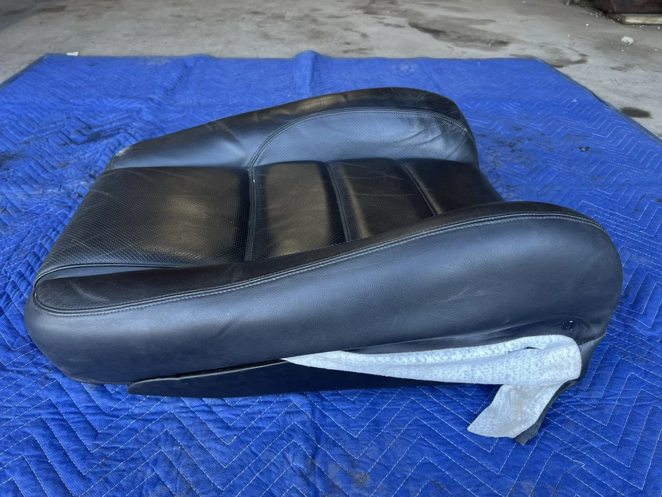 Cojín de asiento superior delantero negro OEM #4797E Jaguar XJR XJ X308 1998-2003 Foto 3 de 4