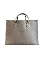 LOUIS VUITTON M45607 On the Go MM Tote Bag Empreinte  Ladies + Used + Very Good