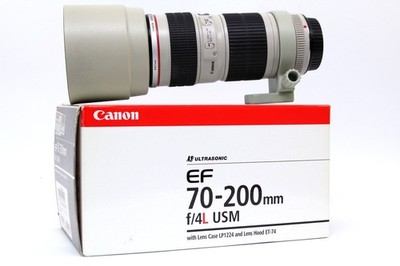 Canon EF 70-200mm f/4 L USM Tele Sport Objektiv für Canon EOS Kameras