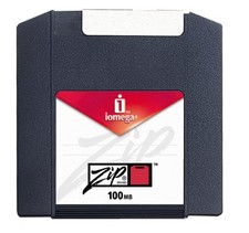 Iomega Zip 100 Disks 100 MB MAC Formatted 1 Pack Zip Disk Very Good