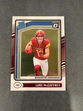 Luke McCaffrey Washington Commanders 2024 Donruss Optic - Rated Rookie #268 (RC)