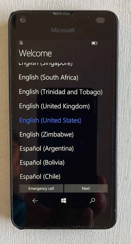 Microsoft Lumia 550 Smartphone nero funzionante - Immagine 3 di 4