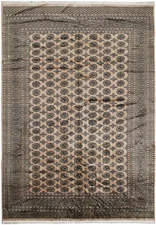 9 x 11.6 NEW Handmade Bokhara Rug #F-6845