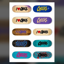 Cheeks Logo Fingerboard Deck Skateboard Deck ...