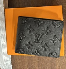 Louis Vuitton Multiple Monogram Slender Canvas Black Men  s Wallet