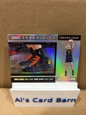 2025 Panini Caitlin Clark Chronicled Shoe Game #78 Holo Foil Parallel Fever WNBA