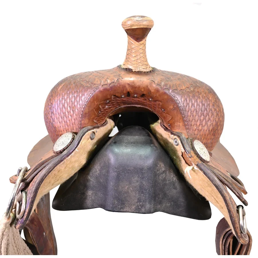 Selim usado 13" Court's Barrel Racing código: C135COURTSBR12CB - Imagem 3 de 4