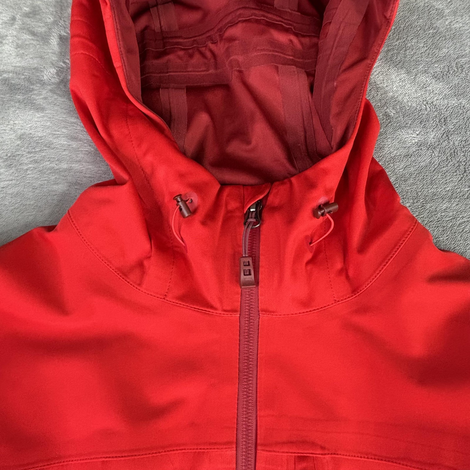 REI Elements E1 Jacket Womens Medium Red Hooded S… - image 9