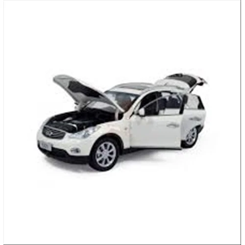 INFINITI EX25 2013 WHITE 1:18 Paudi Model Auto Stradali Modellino Nuovo - Immagine 2 di 2