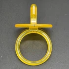 Vtg Cabbage Patch Kids CPK Doll Pacifier Accessory Yellow Plastic Replacement