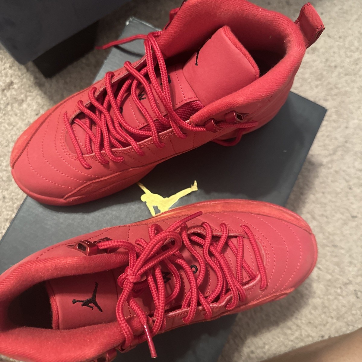 Size 6 - Air Jordan 12 Retro Gym Red for sale online | eBay