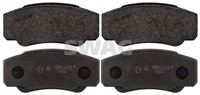Hinterachse Swag 62 11 6047 Bremsbelagsatz, Scheibenbremse FüR CitroËN,Fiat,Peug