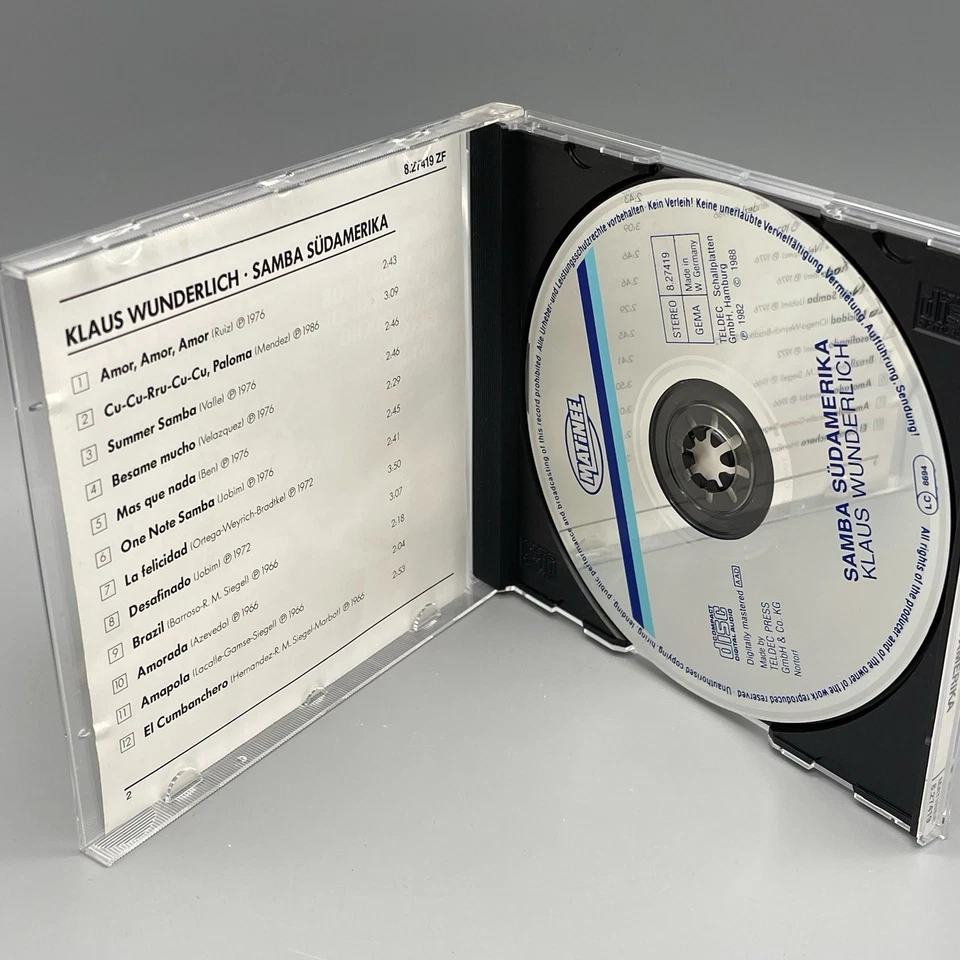 Samba Südamerika (1982/88) Klaus Wunderlich | CD | Zustand gut - Bild 3 von 3