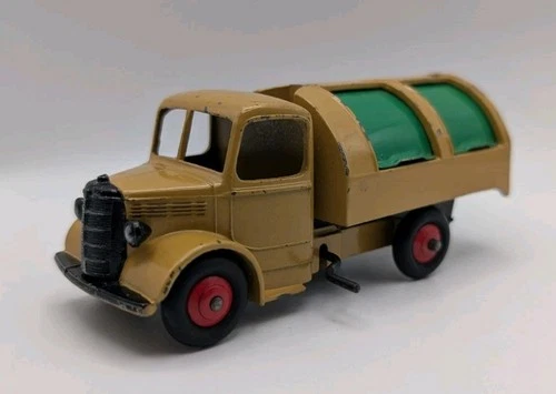 Vintage Dinky Toys No.25v/252 Bedford Refuse Truck Lorry Man Cave