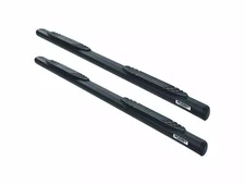 Go Rhino 4" O.E. Xtreme Black Side Bars Side Steps Fit Double Cab