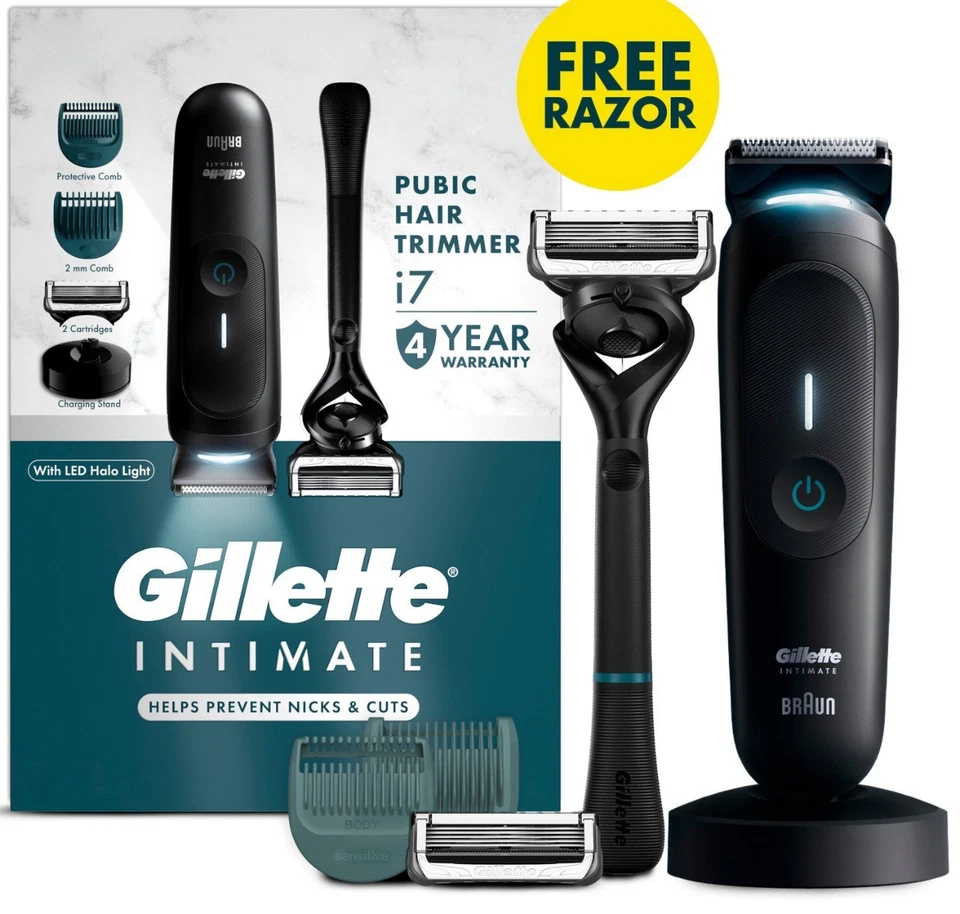 Gillette Intimate I7 Men's Hair Trimmer - Image 3 of 3