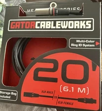 Gator CableWorks GCWH-XLR-20 Headliner 20-foot XLR Microphone Cable
