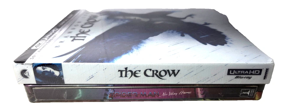 The Crow 4K / Spider-Man: No Way Home 4K+Blu-ray (2x Comic-Book STEELBOOK) - Image 3 of 4