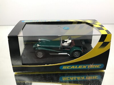 SCALEXTRIC C2230 LOTUS NO 7 SUPER 7 SLOT CAR -GREEN 1:32- GOOD IN BOX