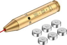 .350 Lgnd(9×43Mm) Bore Sight Laser Sight Red Dot Boresighter with Batteries