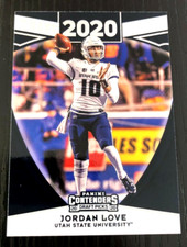 2020 Panini Contenders Draft Picks Jordan Love Rookie #20 Green Bay Packers RC