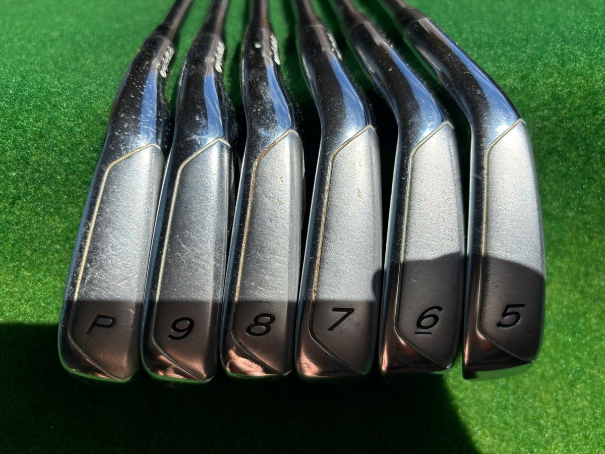 TaylorMade R11 Iron Set 5-9+Pw 6pc RH Nspro950gh Steel shaft Flex
