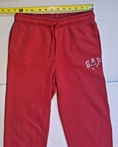 Gap X Disney Joggers Youth XXL Red Mickey Lounge pants - Picture 19 of 19