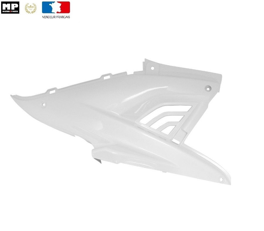 Coque moteur droit blanc ultra résistant pour scooter Nitro et Aerox 50