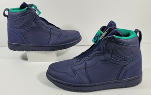 Nike Air Jordan 1 Retro Alta Cremallera ennegrecida Azul AQ3742-403 para  mujer Talla 8.5 | eBay
