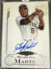 2015 Topps Five Star - STARLING MARTE - FSA-SM On-Card AUTO Pittsburgh Pirates