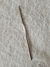 Vintage Used Hero Crochet Hook Made In Japan Size 2 Metal Silver