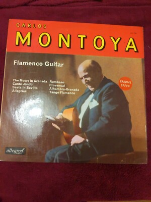 Carlos Montoya - Flamenco Guitar Allegro Records - Classical Guitar 1965 Folk
