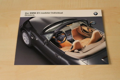 70051) BMW Z3 Roadster individual - Orinoco - Prospekt 199?