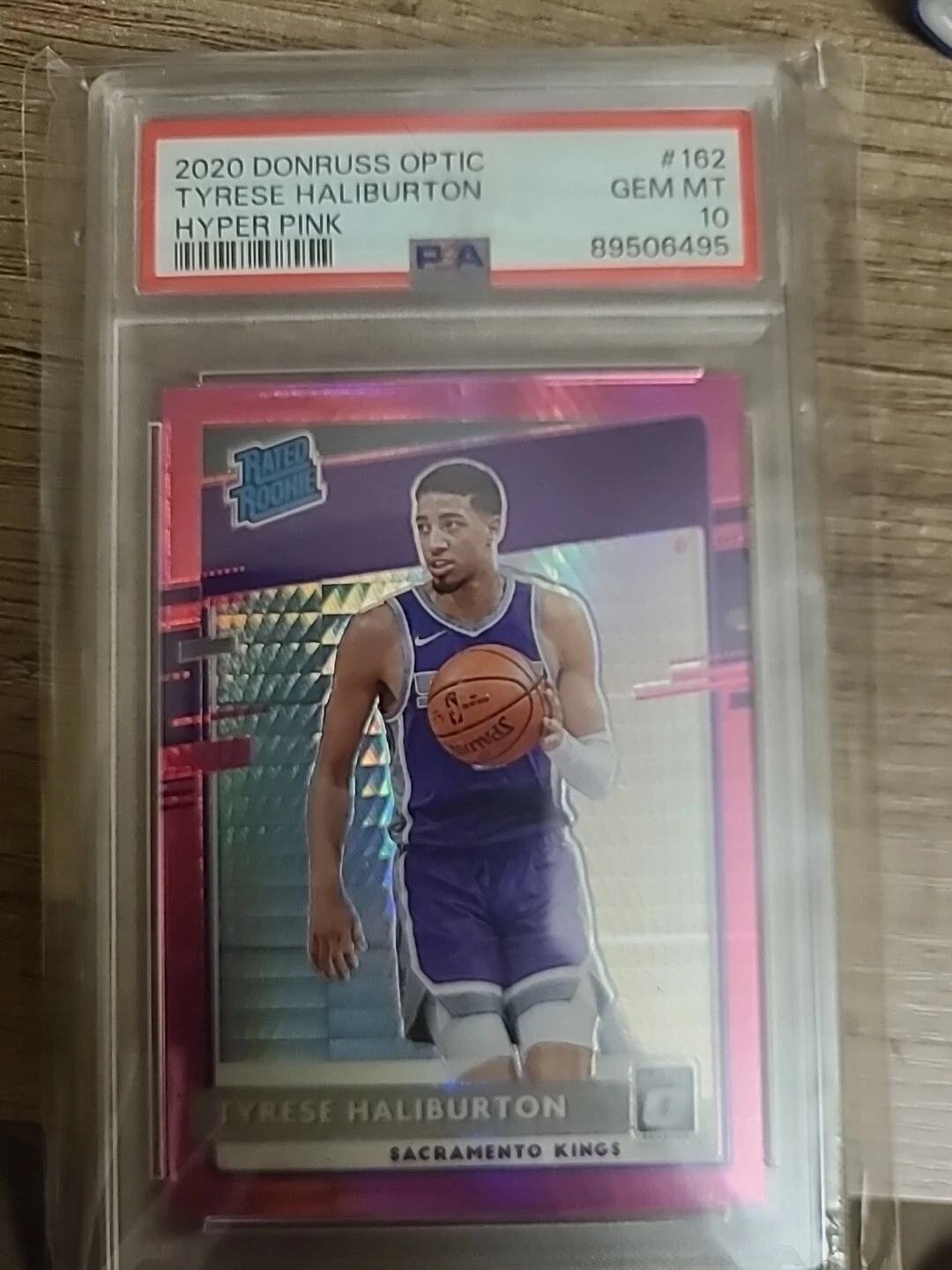 Tyrese Haliburton trading card